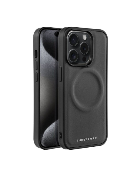 ETUI Roar Mag Morning Case - pour iPhone 15 Pro NOIR