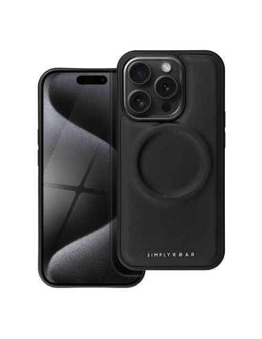 ETUI Roar Mag Morning Case - pour iPhone 15 Pro NOIR