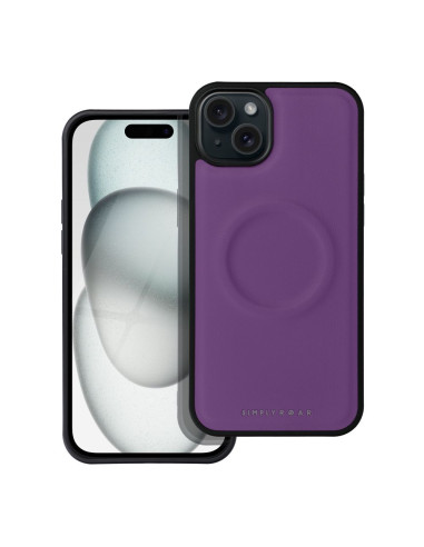 Etui Roar Mag Morning Case - pour iPhone 15 Plus Violet