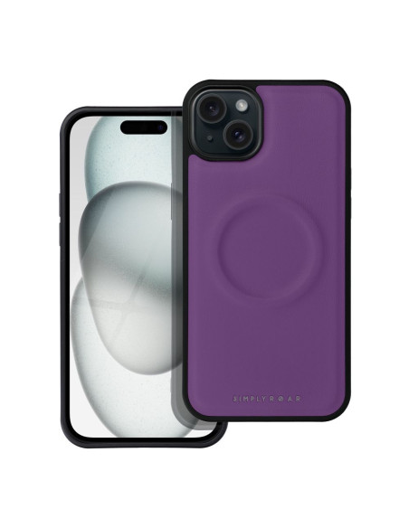 Etui Roar Mag Morning Case - pour iPhone 15 Plus Violet