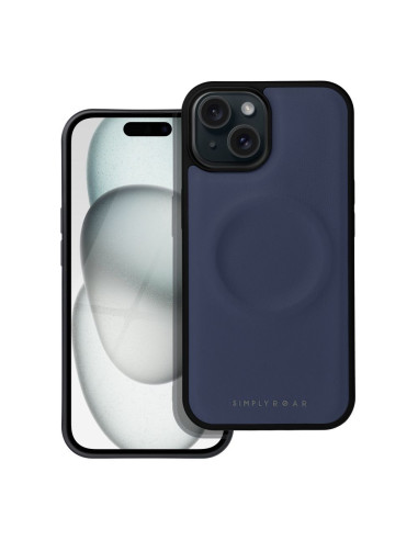 Etui Roar Mag Morning Case - pour iPhone 15 navy