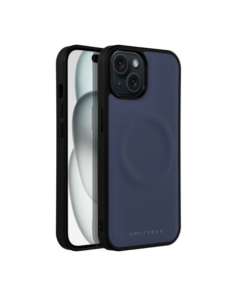 Etui Roar Mag Morning Case - pour iPhone 15 navy
