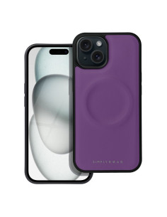 Etui Roar Mag Morning Case - pour iPhone 15 Violet