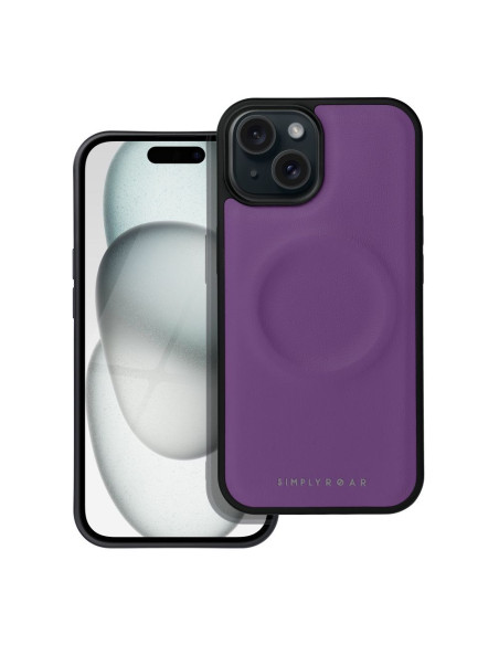 Etui Roar Mag Morning Case - pour iPhone 15 Violet