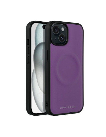 Etui Roar Mag Morning Case - pour iPhone 15 Violet