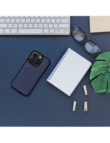Etui Roar Mag Morning Case - pour iPhone 14 navy