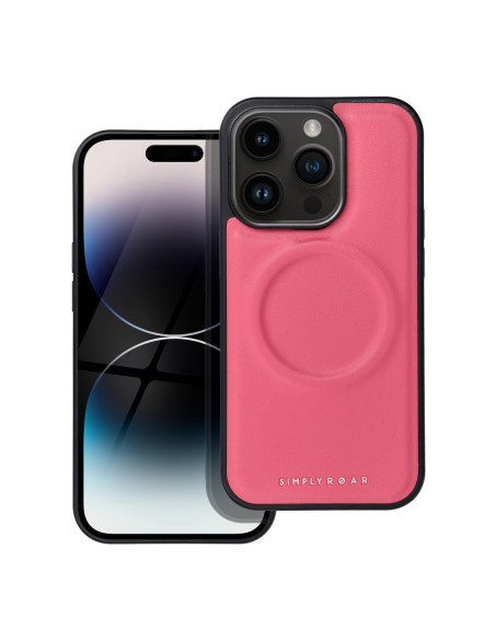 Etui Roar Mag Morning Case - pour iPhone 14 Pro hot pink