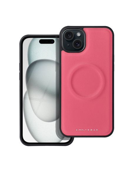 Etui Roar Mag Morning Case - pour iPhone 15 Plus hot pink