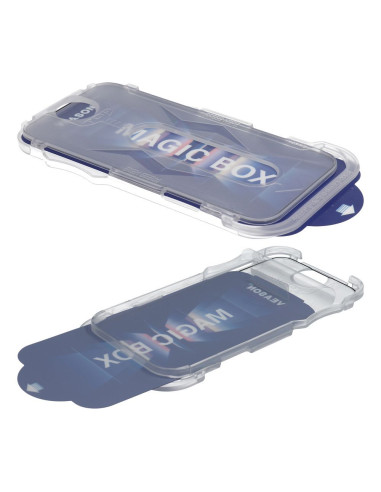 6D Pro Veason Verre trempé facile à installer - pour Iphone 11 Pro Max noir
