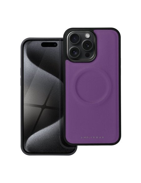 Etui Roar Mag Morning Case - pour iPhone 15 Pro Max Violet
