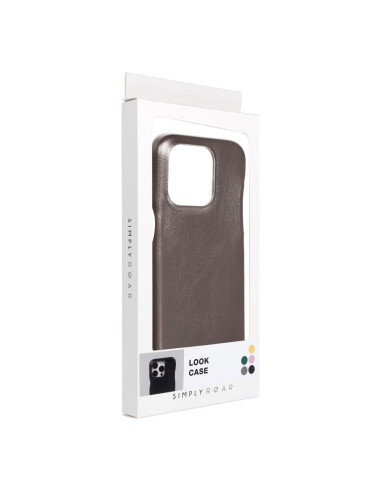 Roar LOOK Case - pour iPhone 13 Pro Max Gris