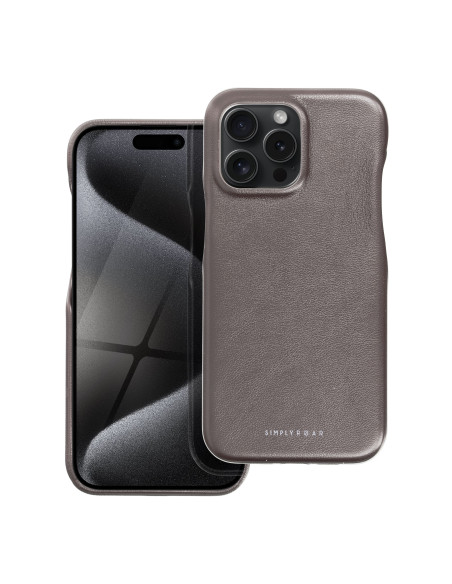 Roar LOOK Case - pour iPhone 15 Pro Max Gris
