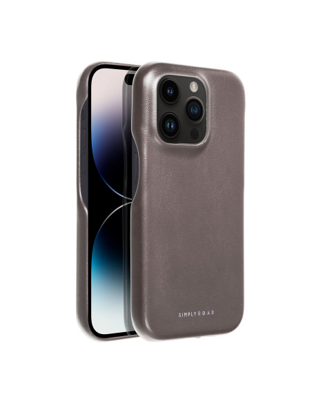 Roar LOOK Case - pour iPhone 14 Pro Gris