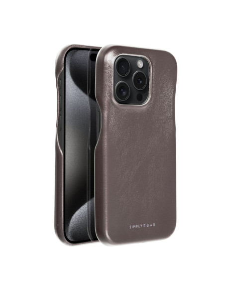 Roar LOOK Case - pour iPhone 15 Pro Gris