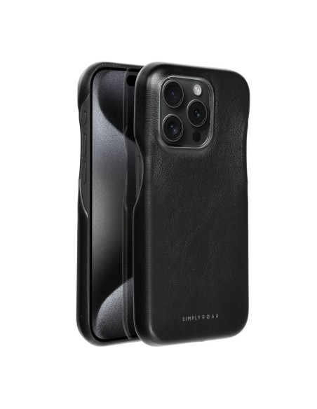 Roar LOOK Case - pour iPhone 15 Pro Noir
