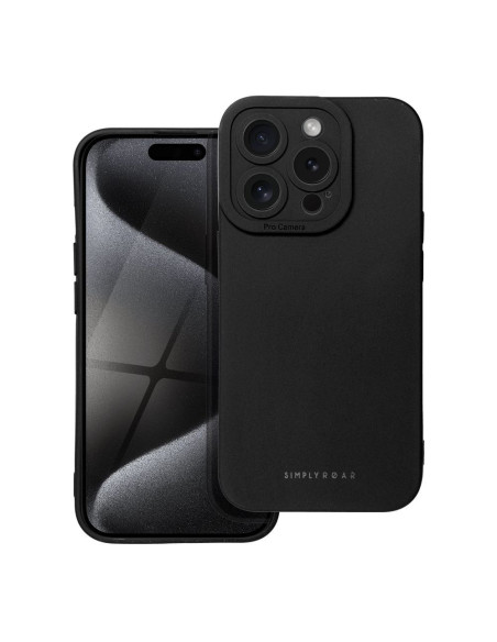 Roar Luna Coque - pour iPhone 15 Pro noir