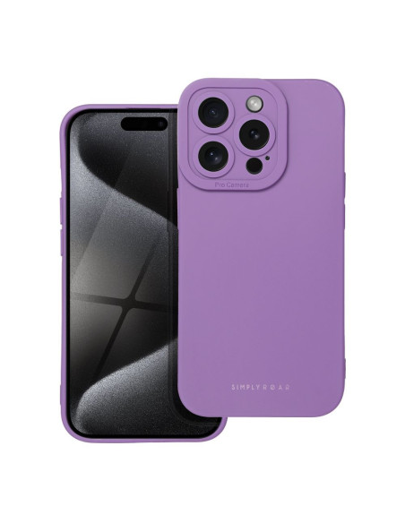 Roar Luna Coque - pour iPhone 15 Pro Violet