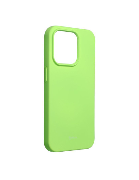 Roar Colorful Jelly Coque - pour iPhone 15 Pro Lime