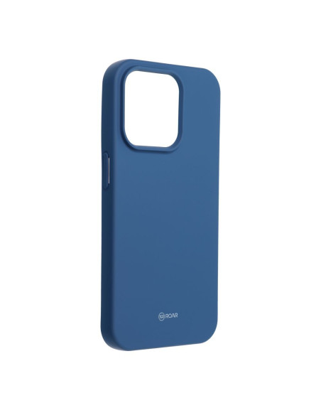 Roar Colorful Jelly Coque - pour iPhone 15 Pro Bleu marine