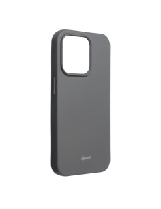 Roar Colorful Jelly Coque - pour iPhone 15 Pro Gris