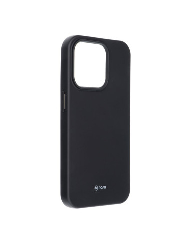 Roar Colorful Jelly Coque - pour iPhone 15 Pro Noir