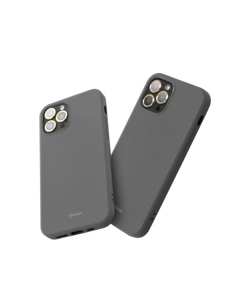Roar Colorful Jelly Coque - pour iPhone 15 Plus Gris