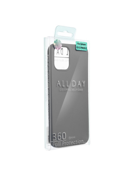 Roar Colorful Jelly Coque - pour iPhone 15 Plus Gris