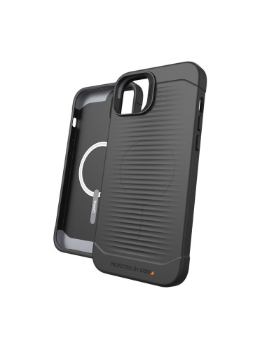 GEAR4 Havana Snap case compatible with MagSafe for IPHONE 14 Plus black