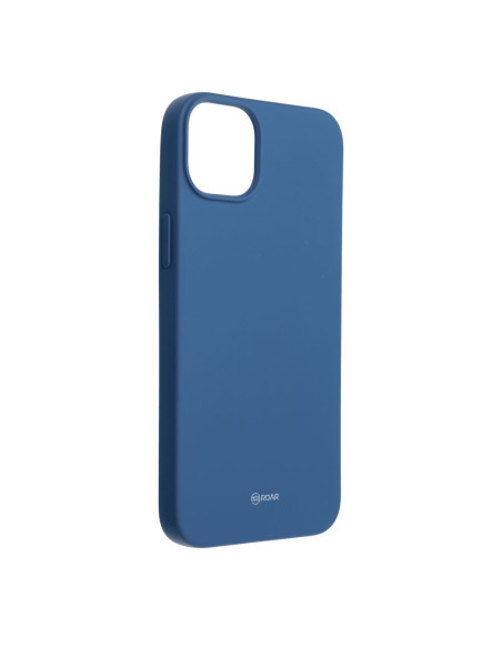 Roar Colorful Jelly Coque - pour iPhone 15 Plus Bleu marine