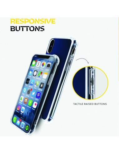 Coque Armor Jelly Roar - pour iPhone 15 Pro Max transparent