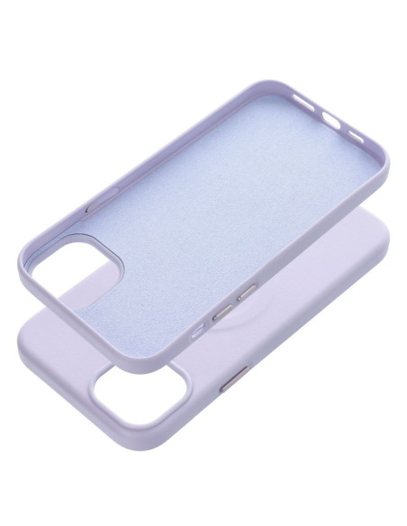 Etui Roar Leather Mag Case - pour iPhone 15 Plus Violet