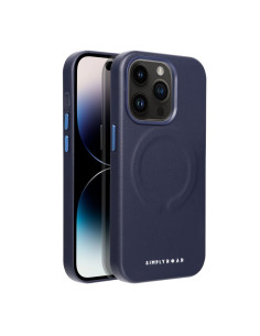 Etui Roar Leather Mag Case - pour iPhone 14 Pro navy 2