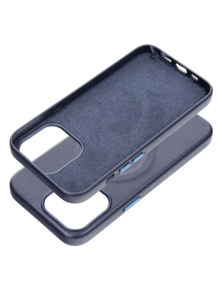 Etui Roar Leather Mag Case - pour iPhone 13 Pro navy