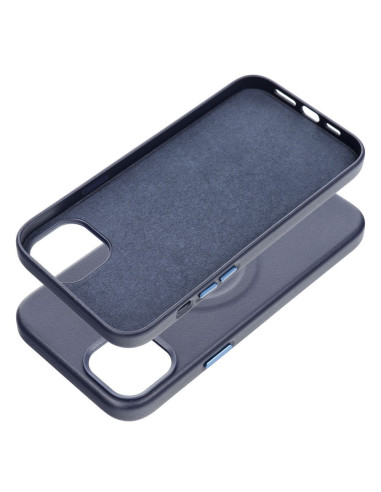 Etui Roar Leather Mag Case - pour iPhone 14 Plus navy