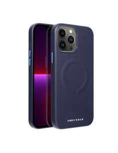 Etui Roar Leather Mag Case - pour iPhone 13 Pro Max navy 2
