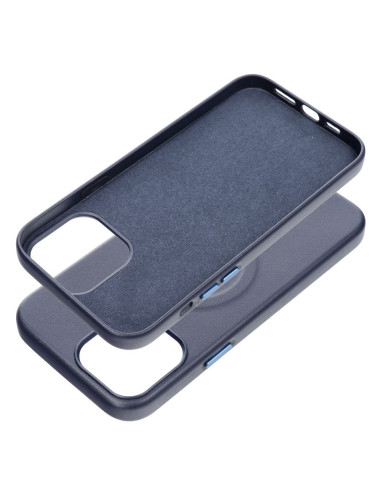 Etui Roar Leather Mag Case - pour iPhone 13 Pro Max navy