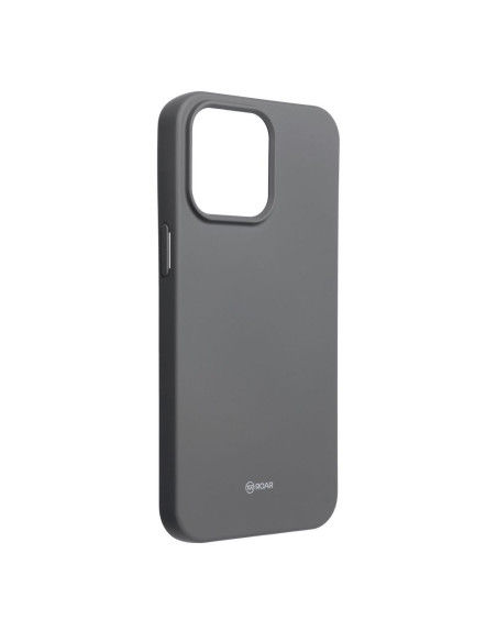Roar Colorful Jelly Coque - pour iPhone 15 Pro Max Gris