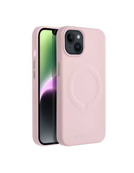 Etui Roar Leather Mag Case - pour iPhone 12 Pro hot pink
