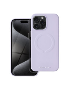 Etui Roar Leather Mag Case - pour iPhone 15 Pro Max Violet