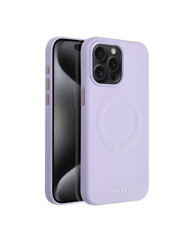 Etui Roar Leather Mag Case - pour iPhone 15 Pro Max Violet