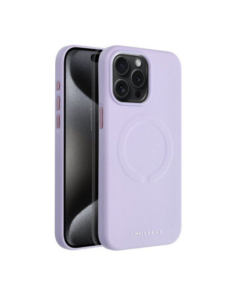 Etui Roar Leather Mag Case - pour iPhone 15 Pro Max Violet