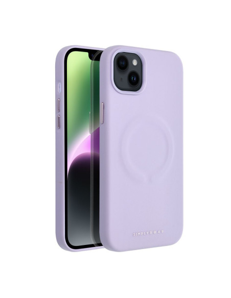 Etui Roar Leather Mag Case - pour iPhone 14 Plus Violet