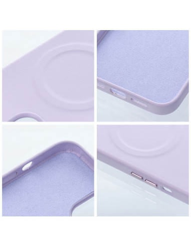 Etui Roar Leather Mag Case - pour iPhone 14 Plus Violet