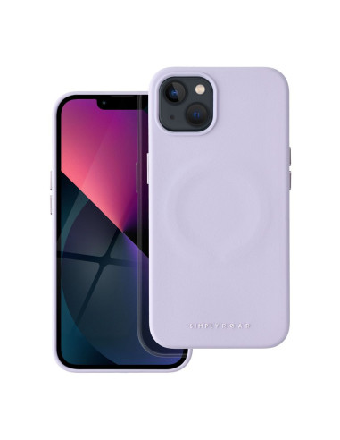 Etui Roar Leather Mag Case - pour iPhone 13 Violet