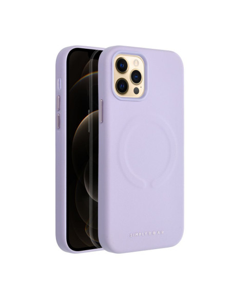 Etui Roar Leather Mag Case - pour iPhone 12 Pro Violet