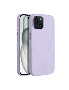 Etui Roar Leather Mag Case - pour iPhone 15 Violet 2