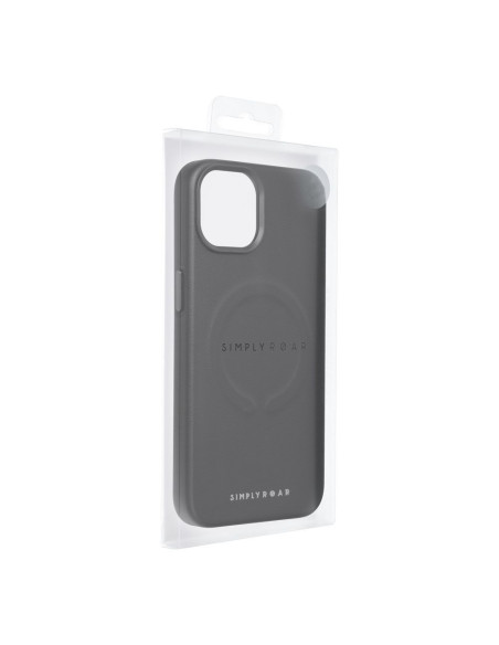 ETUI Roar Leather Mag Case - pour iPhone 13 Pro NOIR