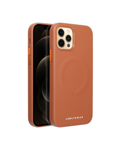 ETUI Roar Leather Mag Case - pour iPhone 12 Pro Brun 2