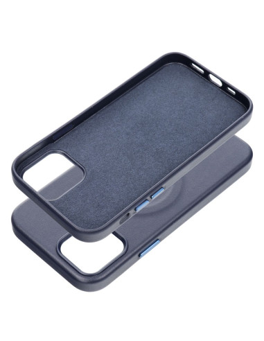 Etui Roar Leather Mag Case - pour iPhone 12 Pro navy