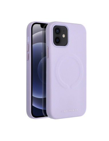Etui Roar Leather Mag Case - pour iPhone 12 Violet